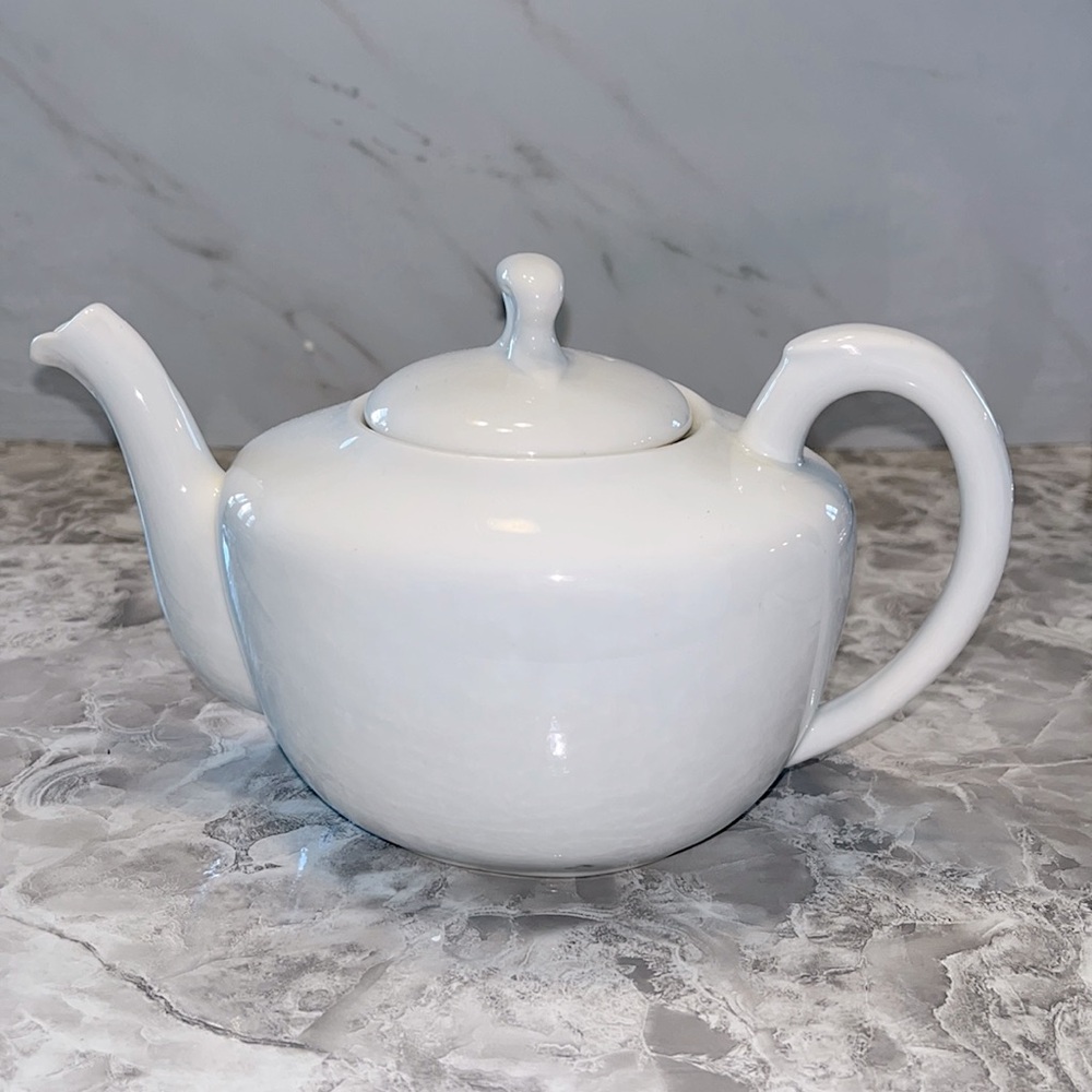 royal worcester teapot white England